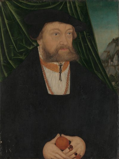 Portrait of a Man by Jan the Elder circle of Brueghel